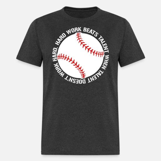 Hard Work Beats Talent Baseball shirt 